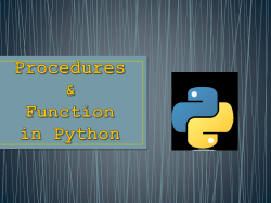 Nested Loops