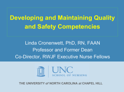 Slide 1 - Executive Nurse Fellows