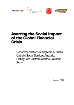 Summit Outcomes - Anglicare Australia