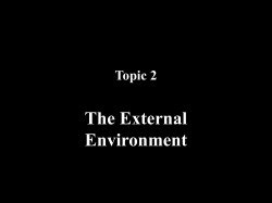 THE FIRM Operating Environment