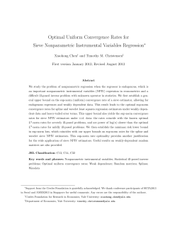 Optimal Uniform Convergence Rates for Sieve