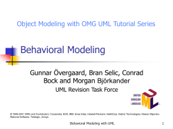 Behavioral Modeling with UML - [EasyPHP] - Web Local