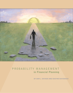 probability management - Government Finance Officers Association