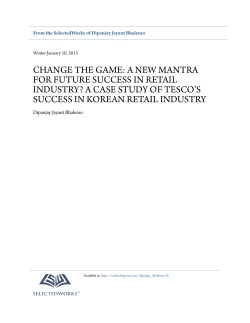 CHANGE THE GAME: A NEW MANTRA FOR FUTURE SUCCESS