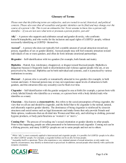 Glossary of Terms