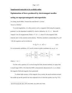 Supplemental materials to be available online