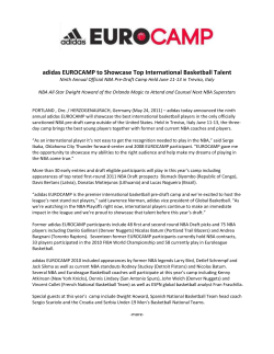 EN adidas EUROCAMP to Showcase Top International Basketball