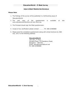 QUESTIONNAIRE