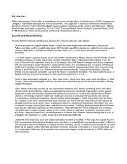 Introduction This Implementation Guide offers a methodology to