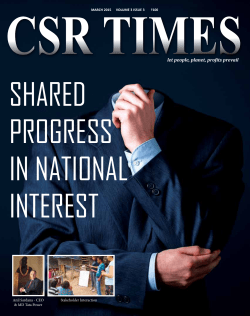 CSR Times - CAF India