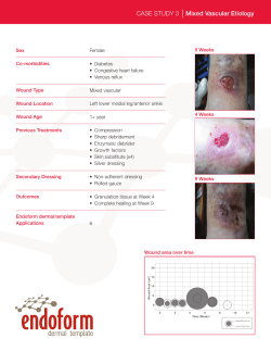 CASE STUDY 3 Mixed Vascular Etiology