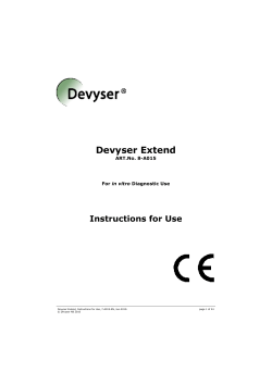 Devyser Extend - CliniSciences