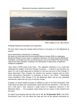 the Mackenzie Guardians update