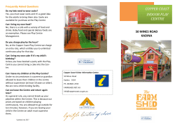 COPPER COAST INDOOR PLAY CENTRE