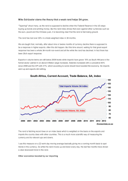 Mike Sch&uuml;ssler slams the theory that a weak rand helps SA grow.