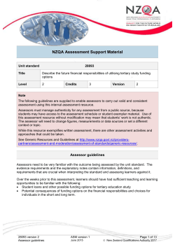28093 Assessor guidelines
