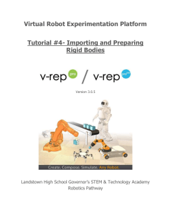 Tutorial #4- Importing and Preparing Rigid Bodies