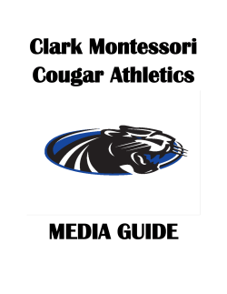 Clark Athletic Media Guide Updated 5-24-16