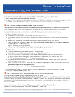 Plan Enrollment Guide
