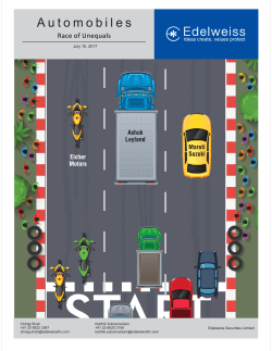 A utomobiles A utomobiles - Dalal Street Investment Journal