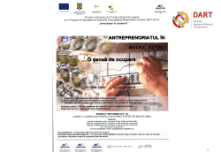 Entrepreneurship in rural areas - a chance for