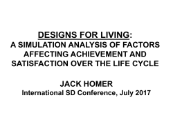 Change seeking - System Dynamics Society