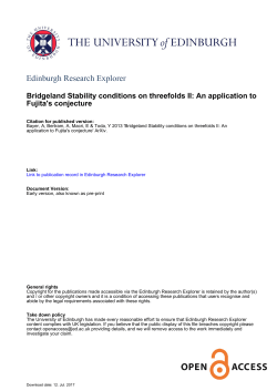An application to Fujita`s conjecture