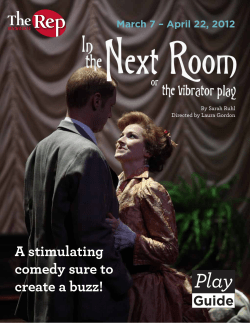 In the Next Room or the vibrator play