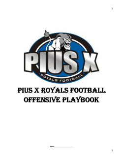 Play Calling - Pennsylvania Avenue Sports