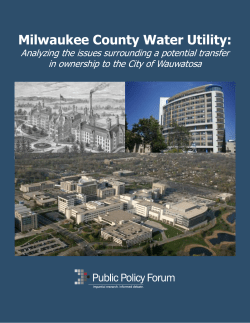 Milwaukee County Water Utility