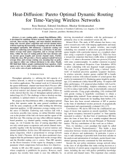 Pareto Optimal Dynamic Routing for Time