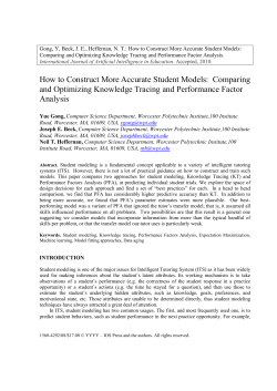 Gong, Y, Beck, J. E., Heffernan, N. T.: How to Construct More