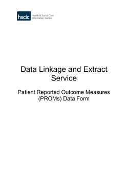 HES Data Request Service Application Form