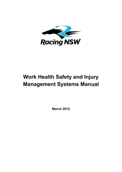 Initial and Follow Up Safety Induction Checklist