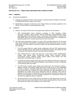 Three-Phase Uninterruptible Power Systems