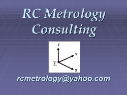 RC Metrology Consulting