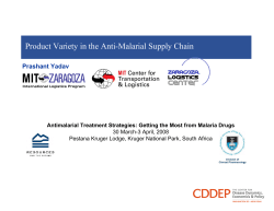 Product Variety in the Anti