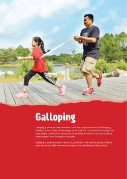 Galloping - ActiveSG