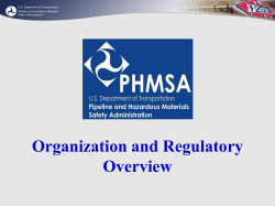 PHMSA TQ Rule Update