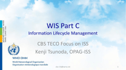 all stages of management of information - Meetings