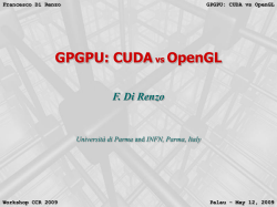 Slide 1 - Agenda INFN