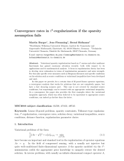 Convergence rates in l1-regularization if the sparsity assumption fails