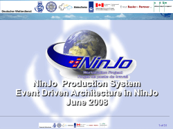 NinJo Architectural Developments
