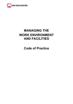 Managing the Work Environment and Facilities as a docx