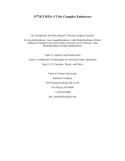 paper - Command and Control Research Portal