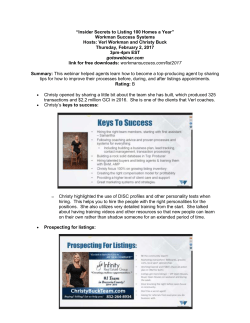 Insider Secrets to Listing 100 Homes a Year