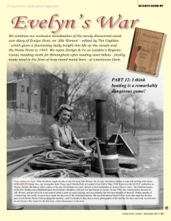 I think boating is a remarkably dangerous game!