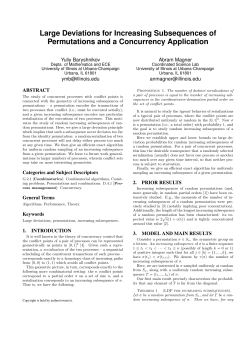 Large Deviations for Increasing Subsequences of Permutations and