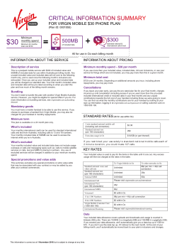 500MB $300 - Virgin Mobile