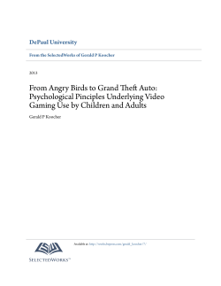 From Angry Birds to Grand Theft Auto